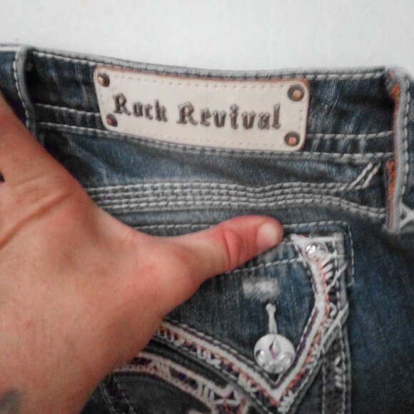 Rock revival Alexia Capri jeans - Picture 6 of 6
